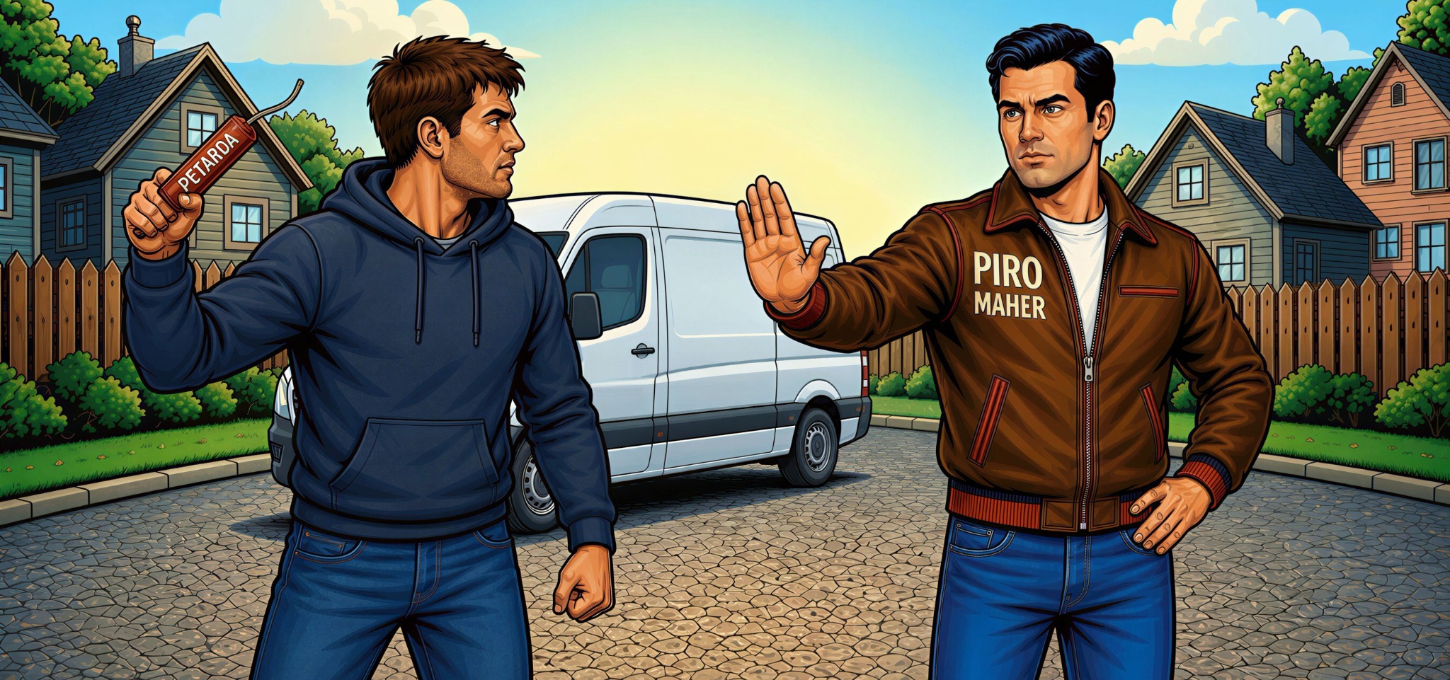 Piro Maher prikazuje nevarno metanje petarde