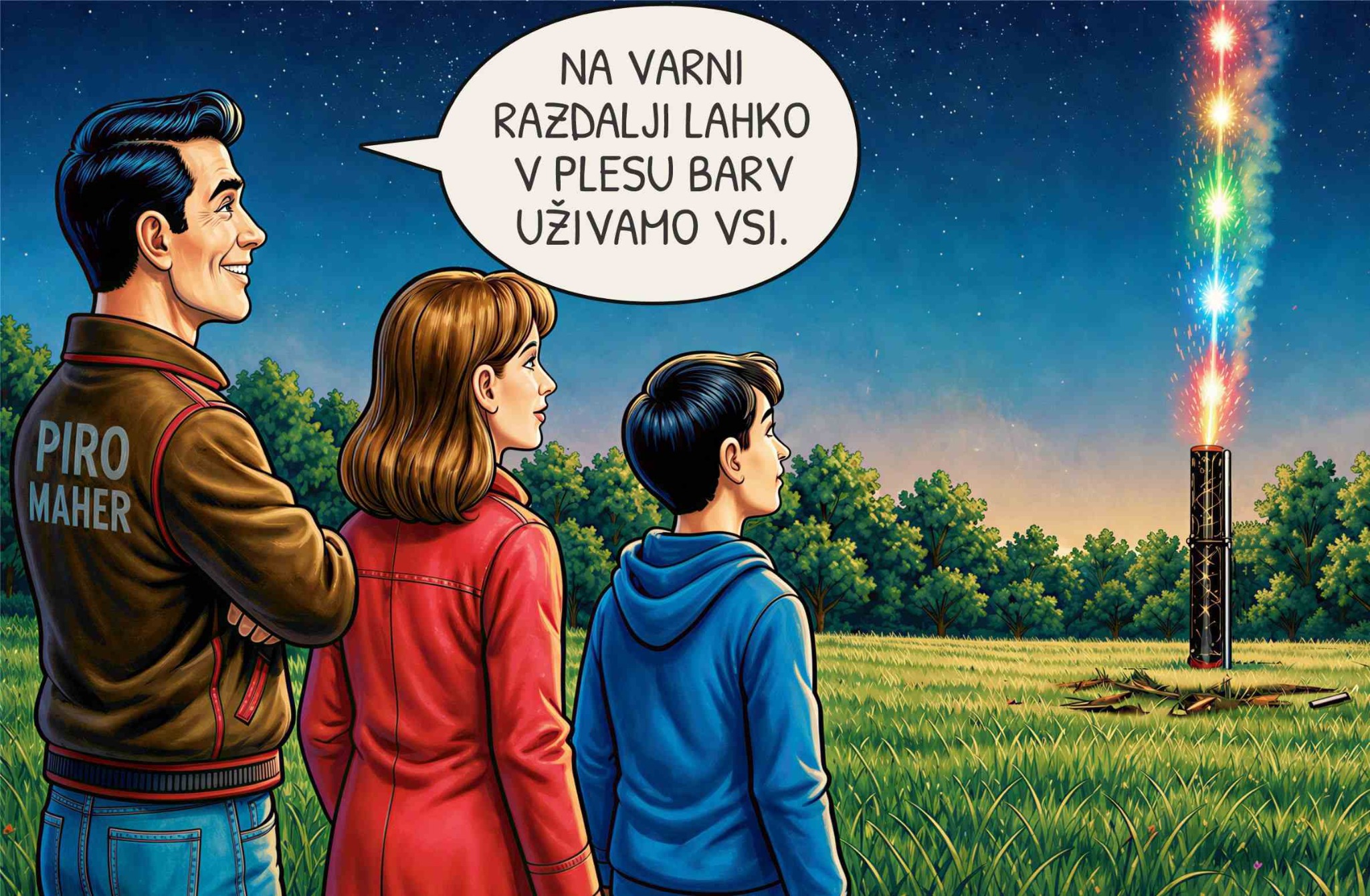 Rimske sveče – korak 5