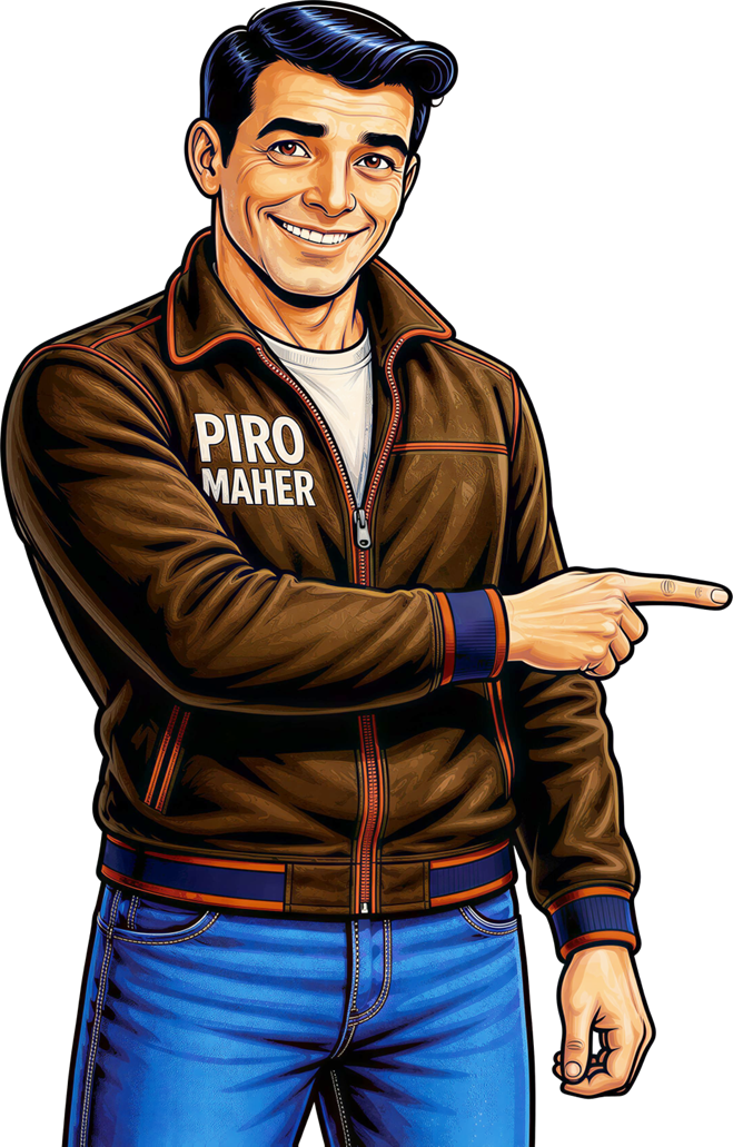 Piro Maher kaže proti vsebini strani
